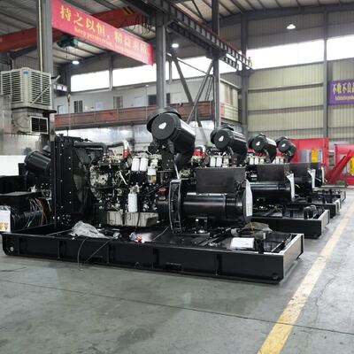Open Diesel Generator 80KVA Prime Power Generator with 50 Hertz Frequency Designed for Industrial and Commercial Power